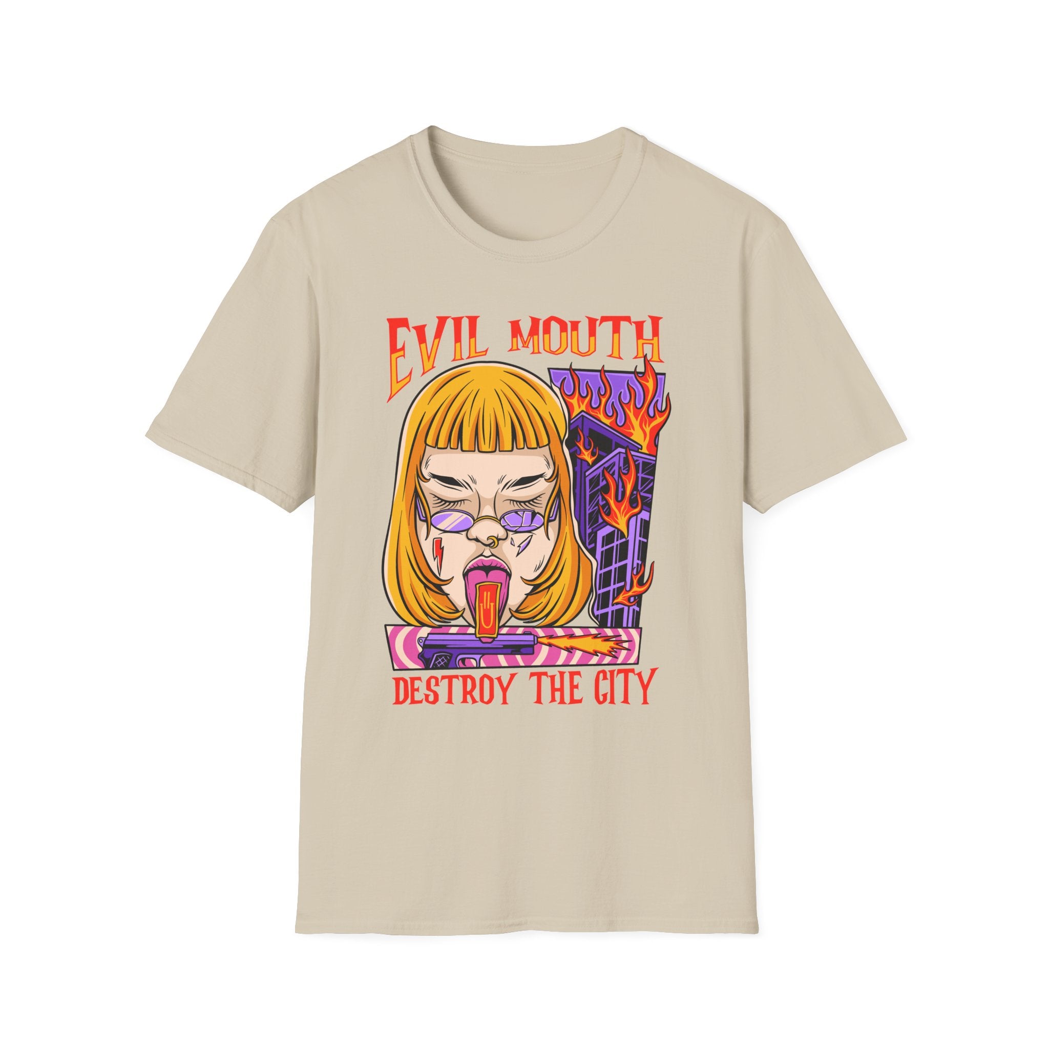 Evil Mouth T-Shirt - Shirt Cave