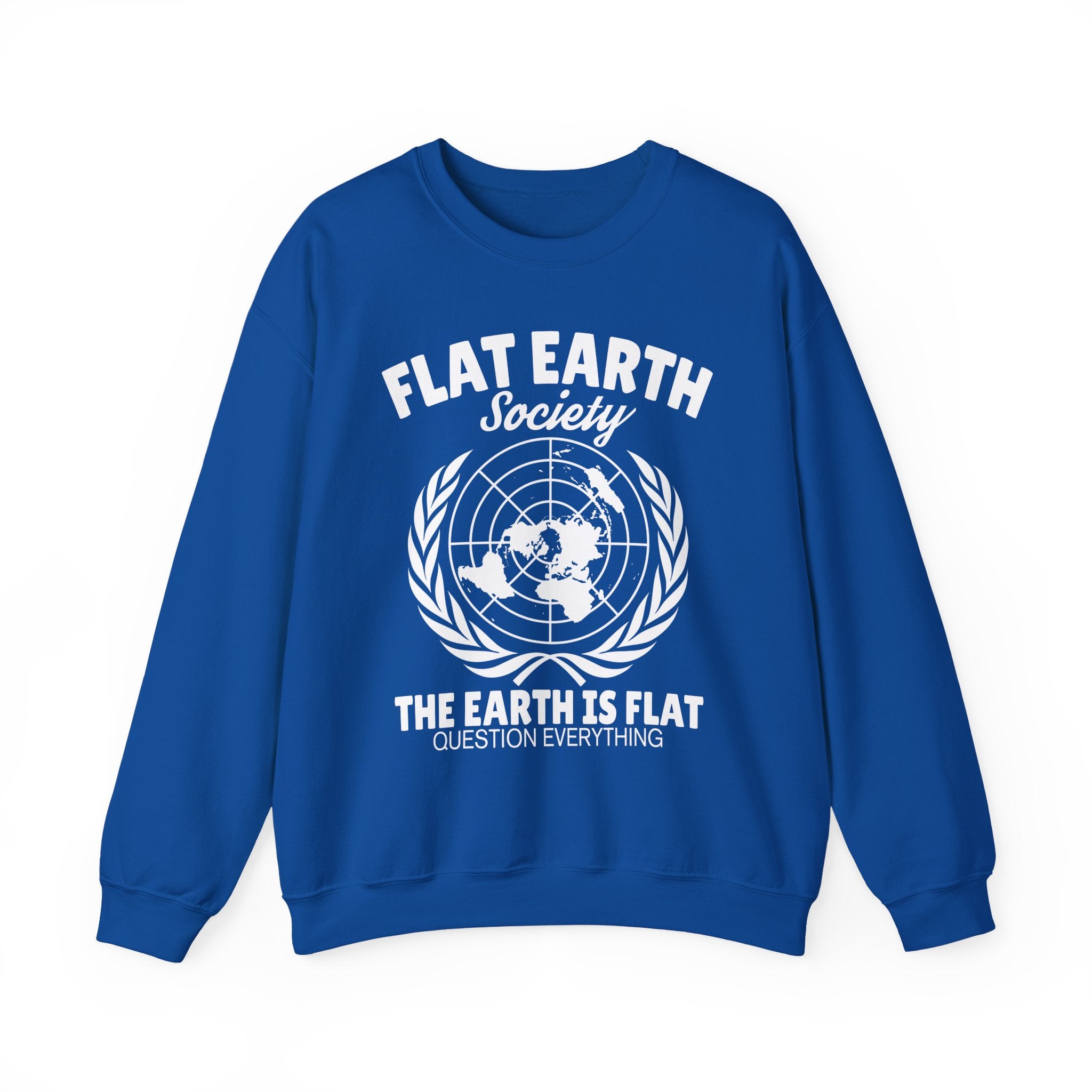 Flat Earth Society Sweatshirt - Shirt Cave