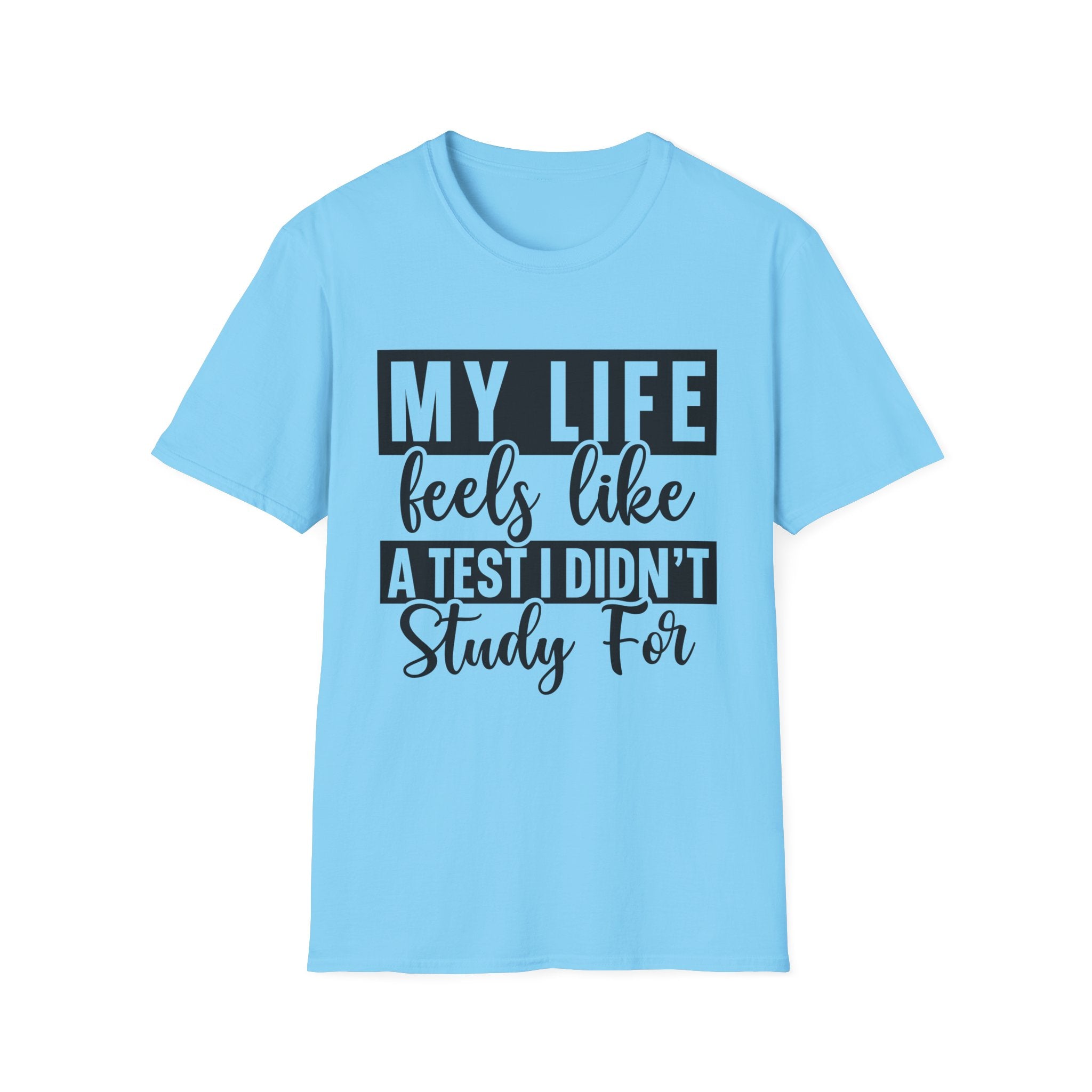 My Life Feels Like a Test I Didn't Study For T-Shirt - Shirt Cave