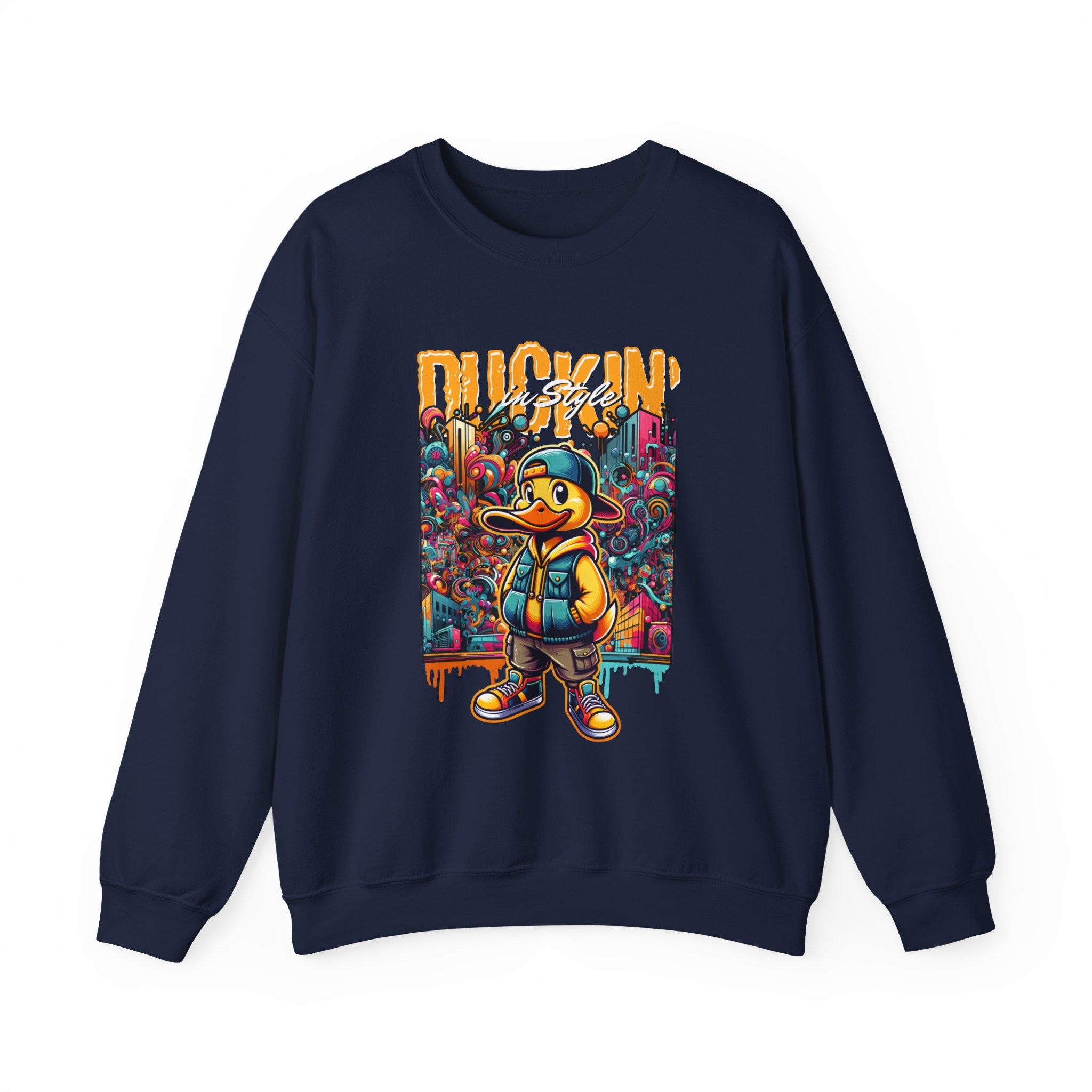 Duckin' In Style Sweatshirt - Shirt Cave