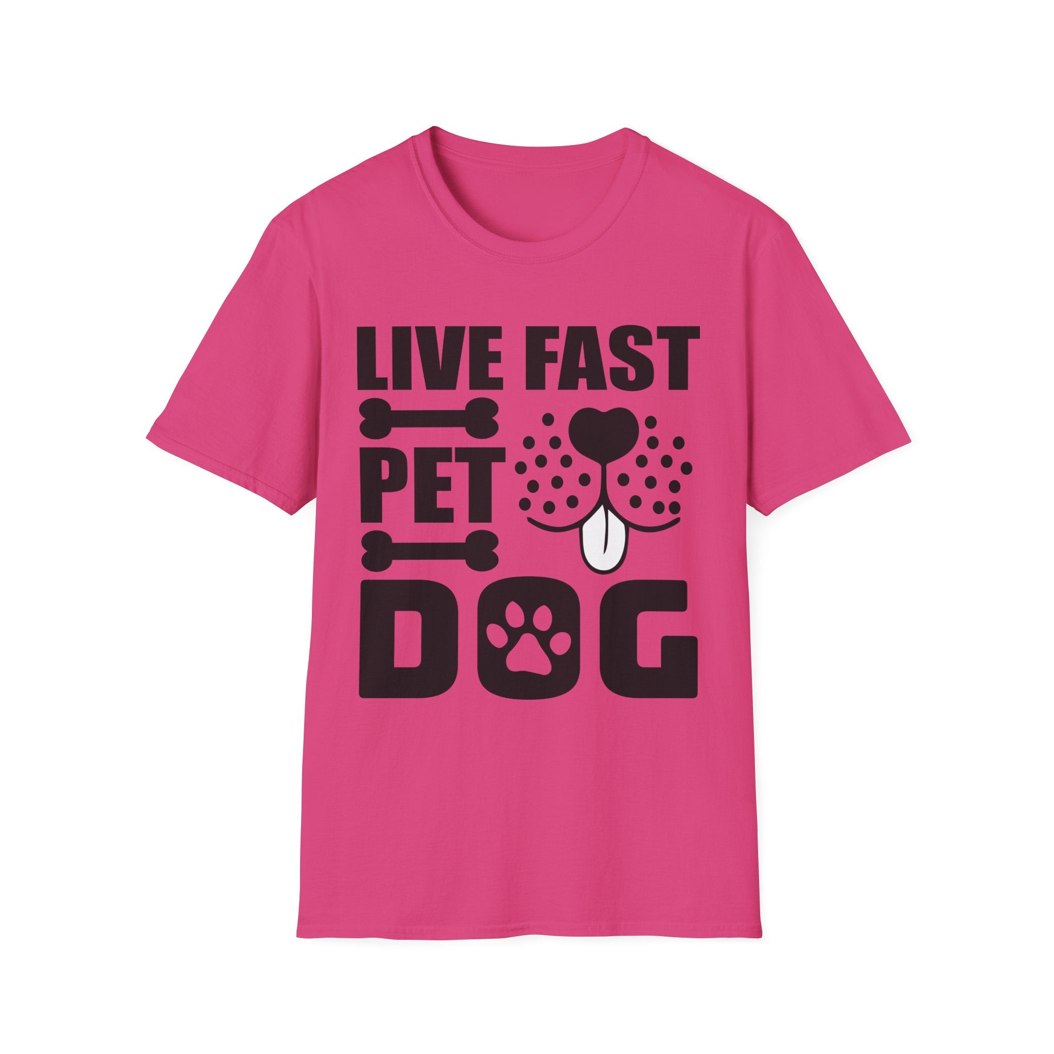Live Fast Pet Dog T-Shirt - Shirt Cave