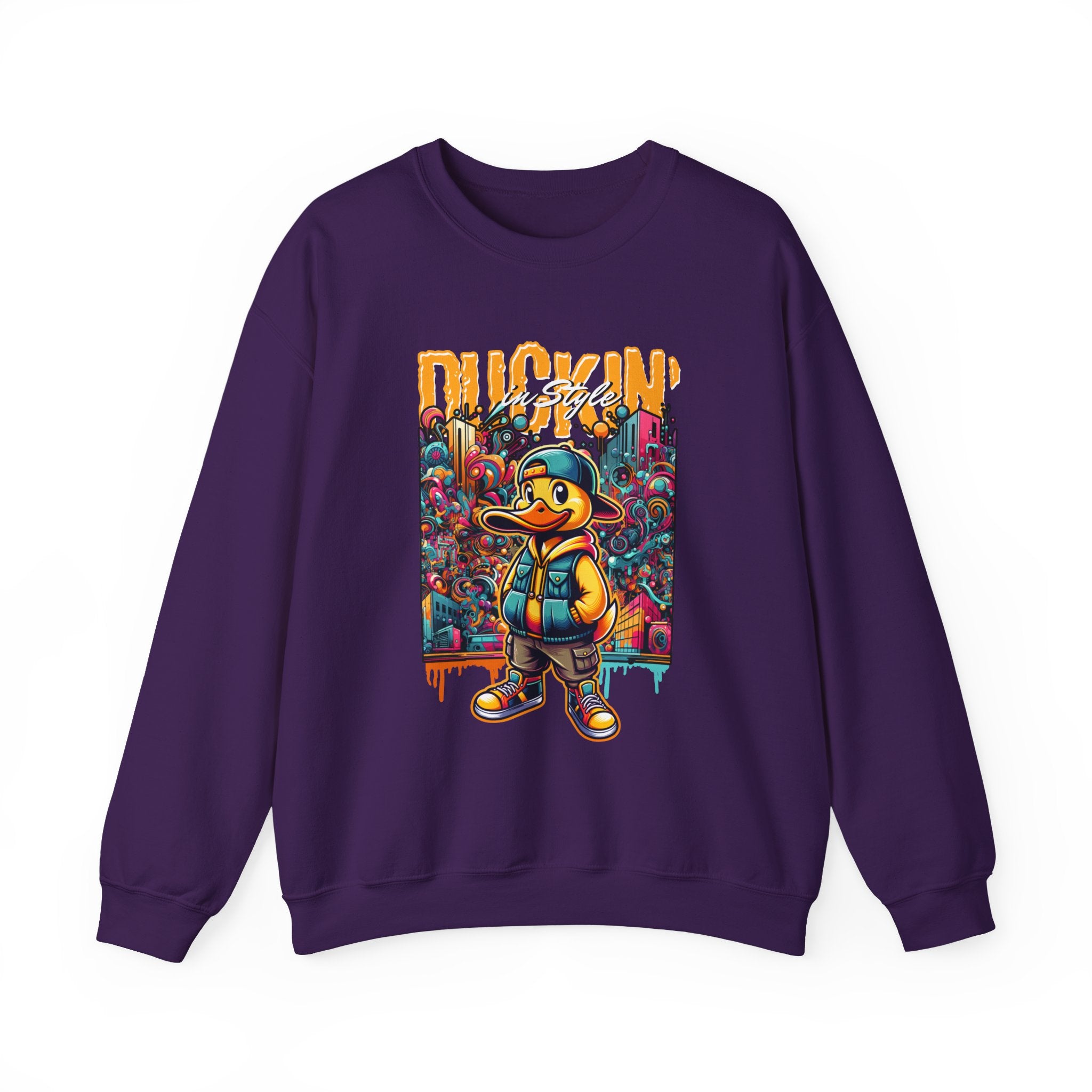 Duckin' In Style Sweatshirt - Shirt Cave
