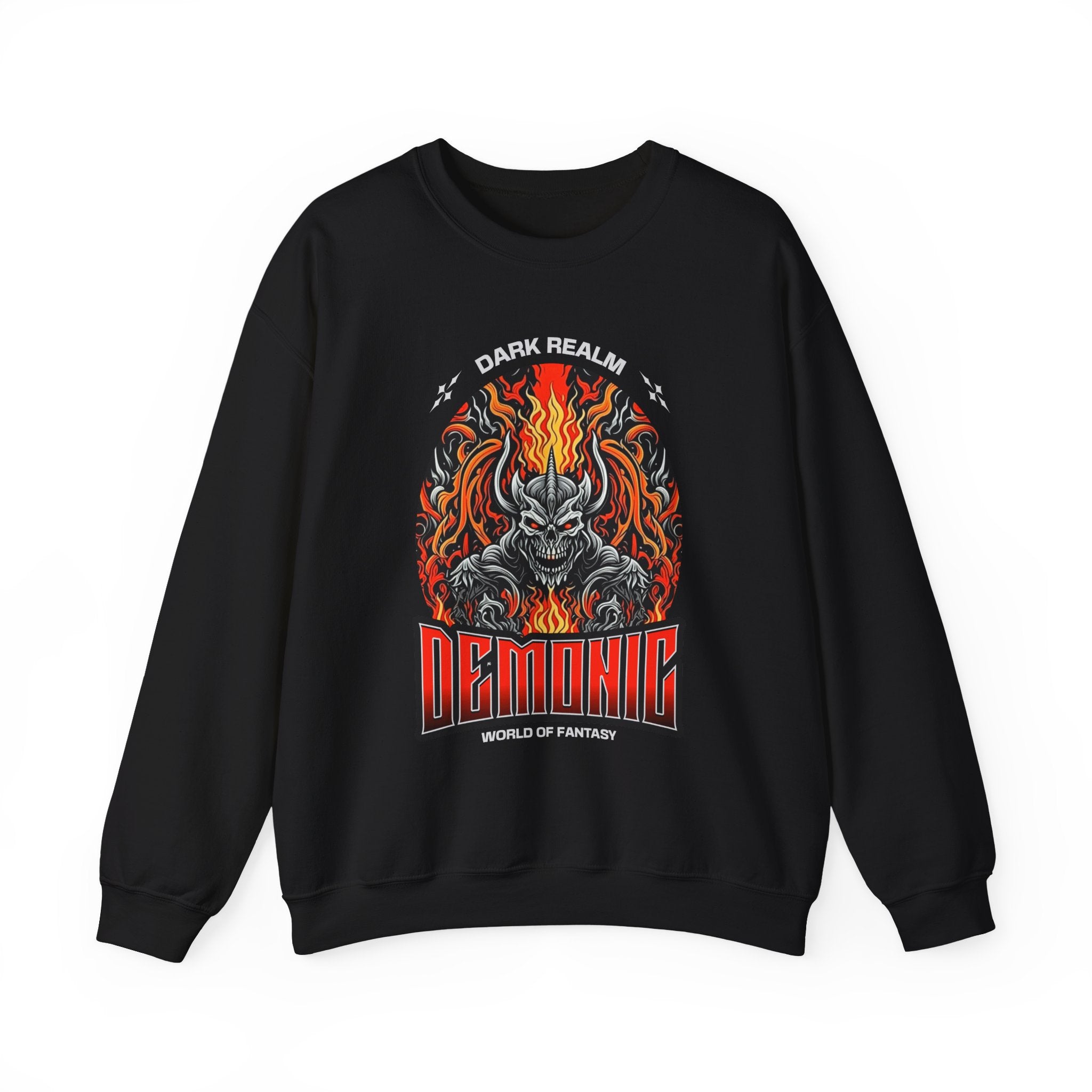 Demonic World of Fantasy Sweatshirt - Shirt Cave
