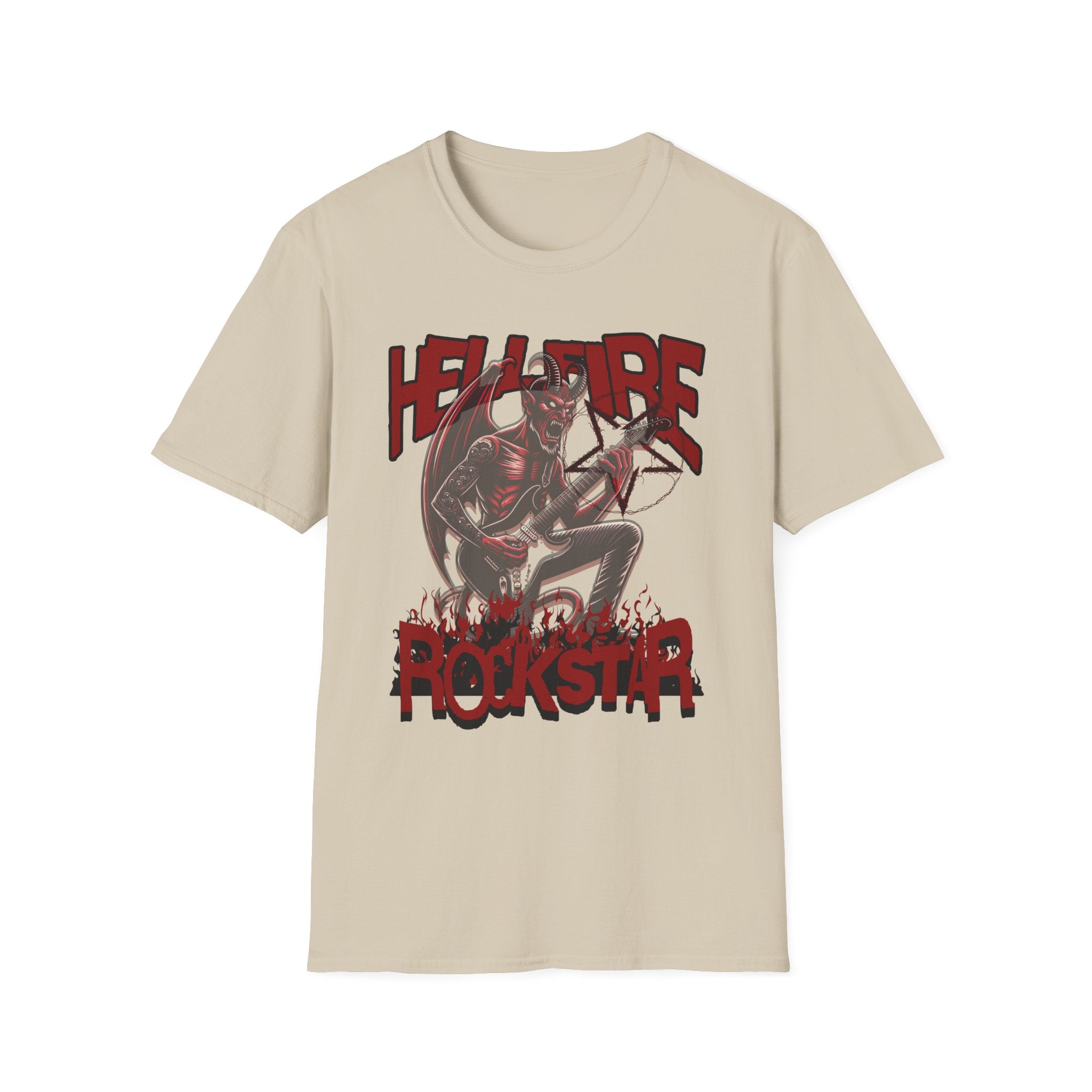 Hellfire Rockstar T-Shirt - Shirt Cave