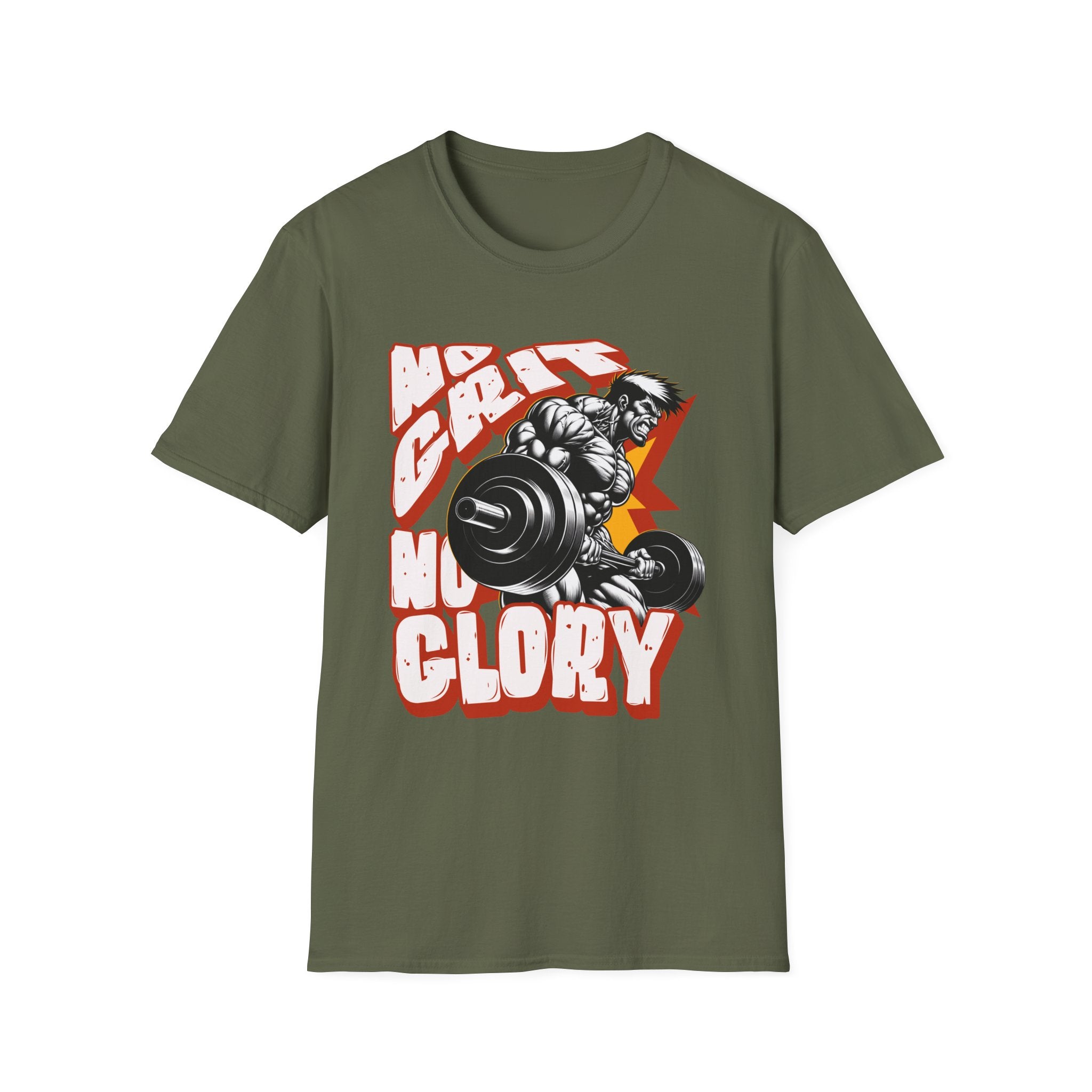 No Grit No Glory T-Shirt - Shirt Cave