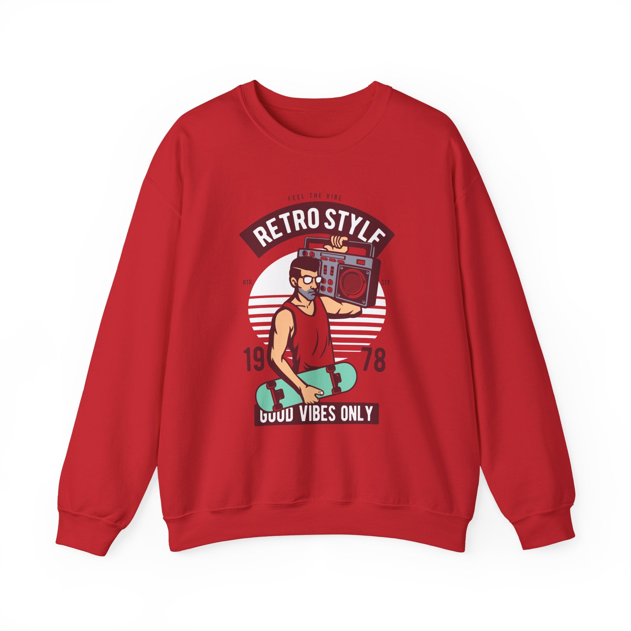 Retro Style Sweatshirt - Shirt Cave