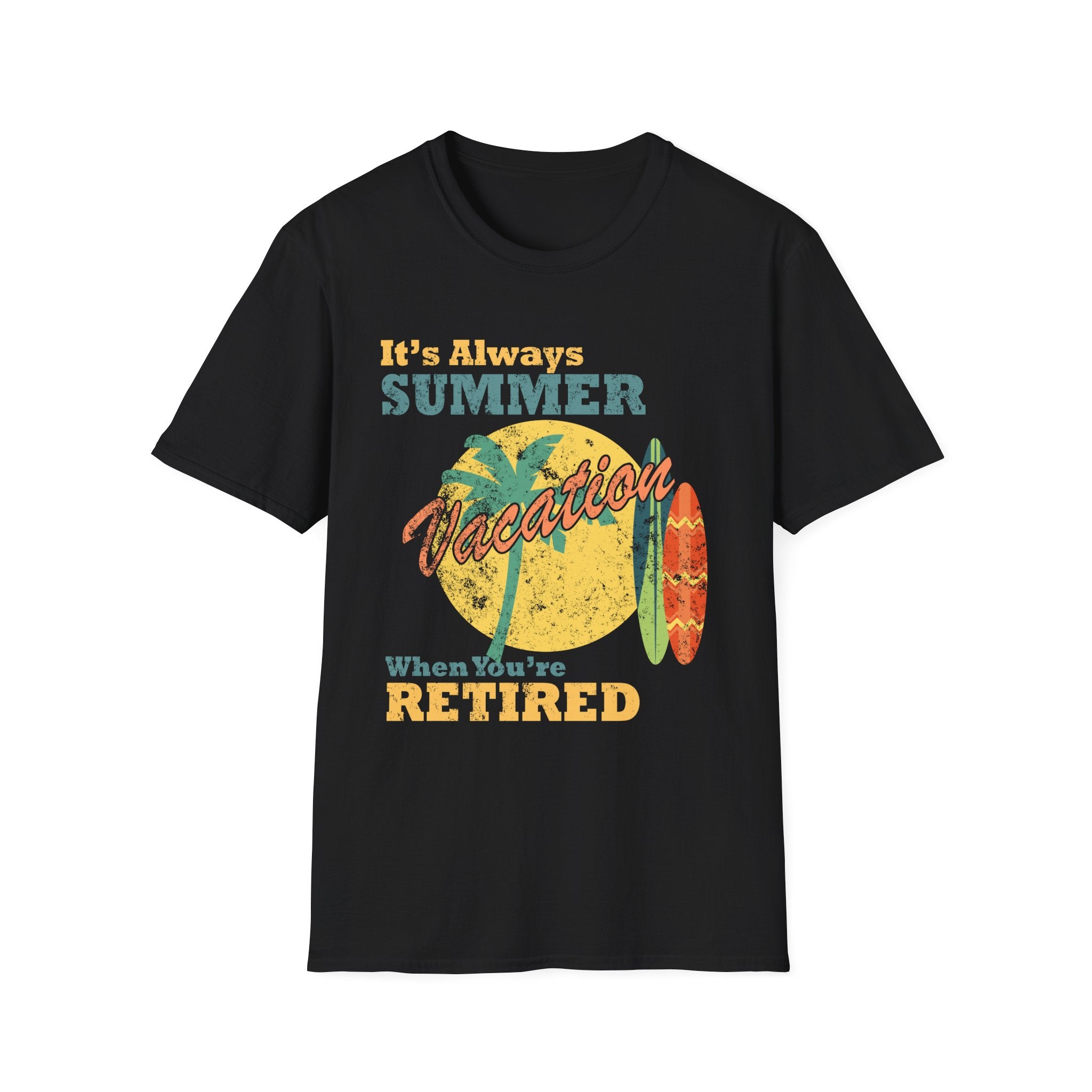 Retirement Vacation T-Shirt - Shirt Cave