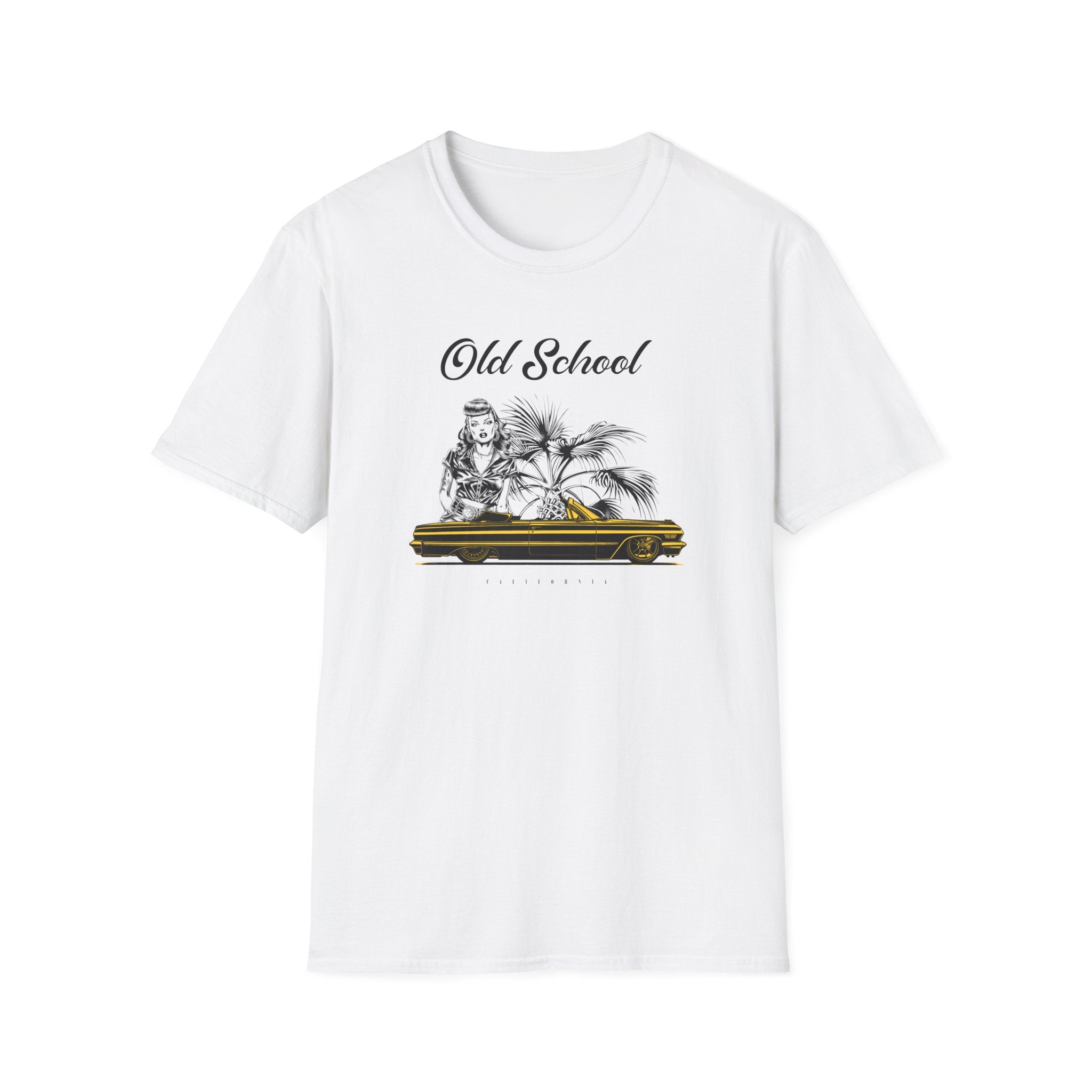 Old School California T-Shirt - Shirt Cave