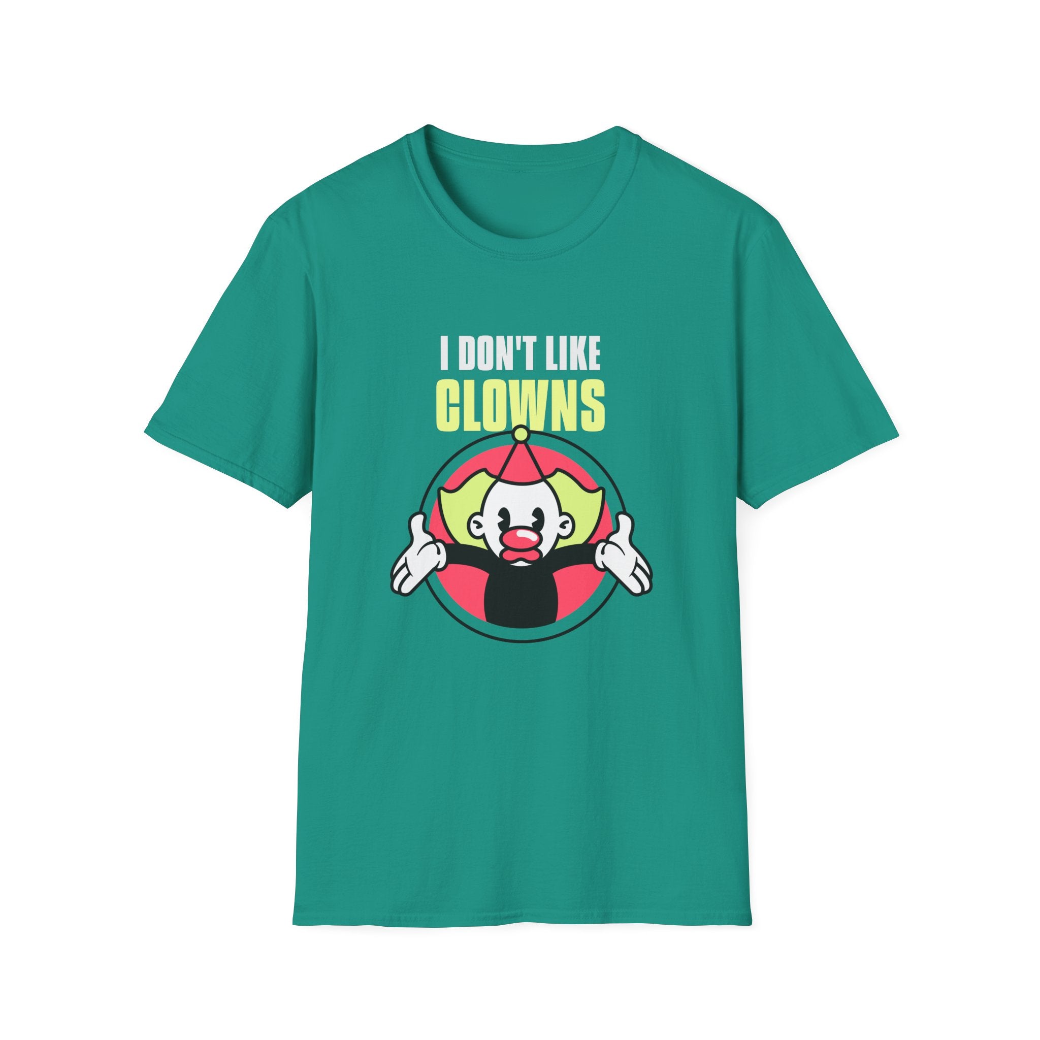 I Don't Like Clowns T-Shirt - Shirt Cave