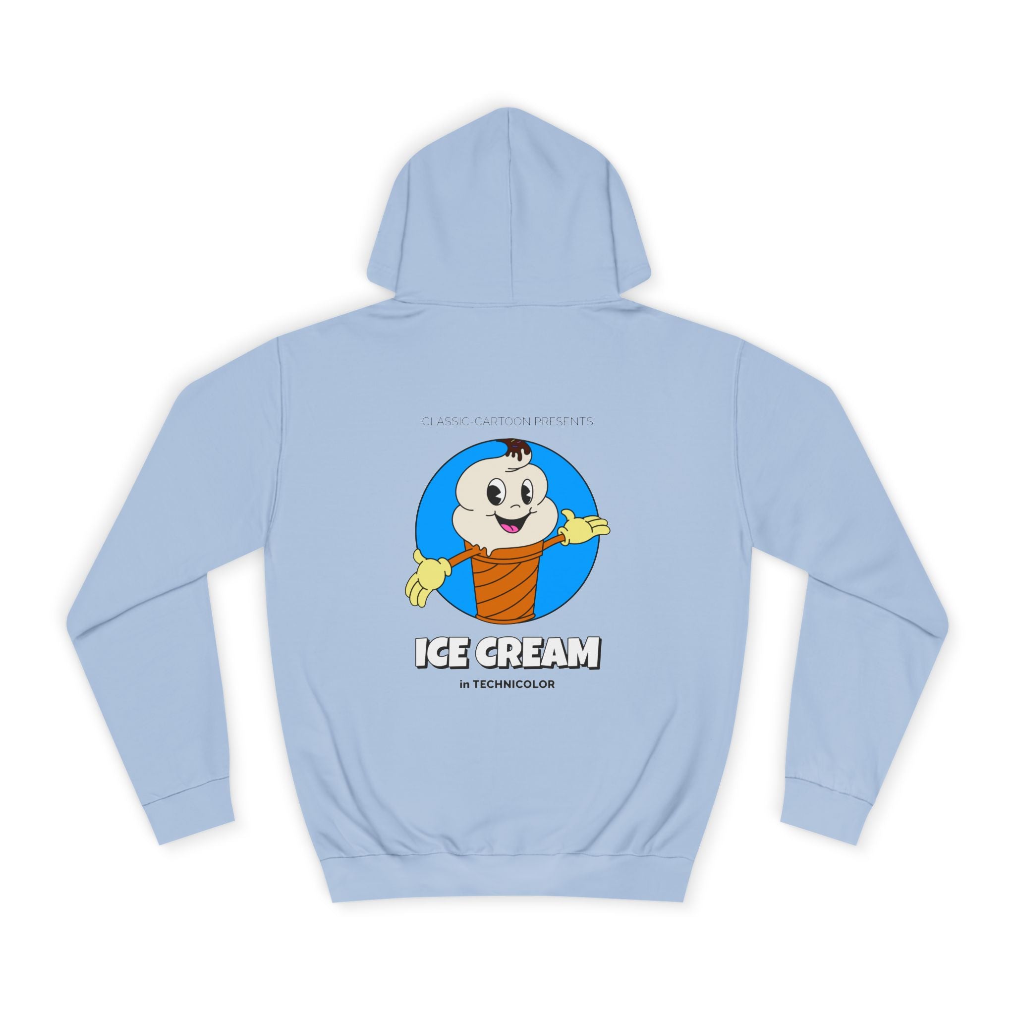 Ice Cream In Technicolor Hoodie - Shirt Cave