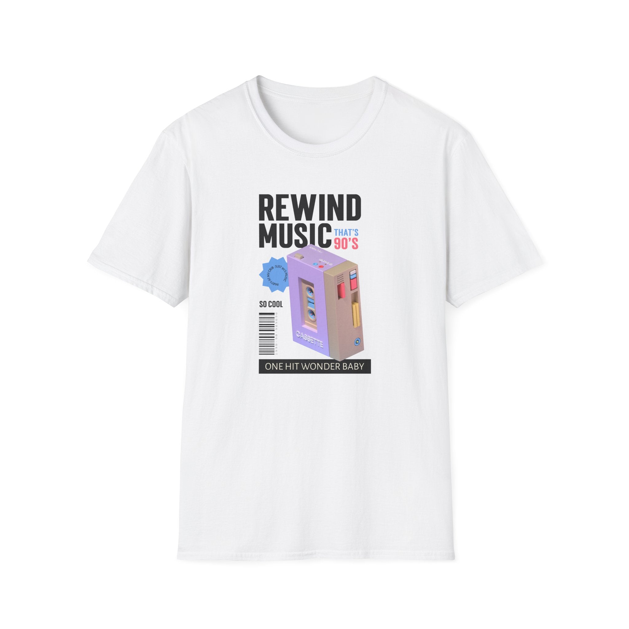 Rewind Music T-Shirt - Shirt Cave