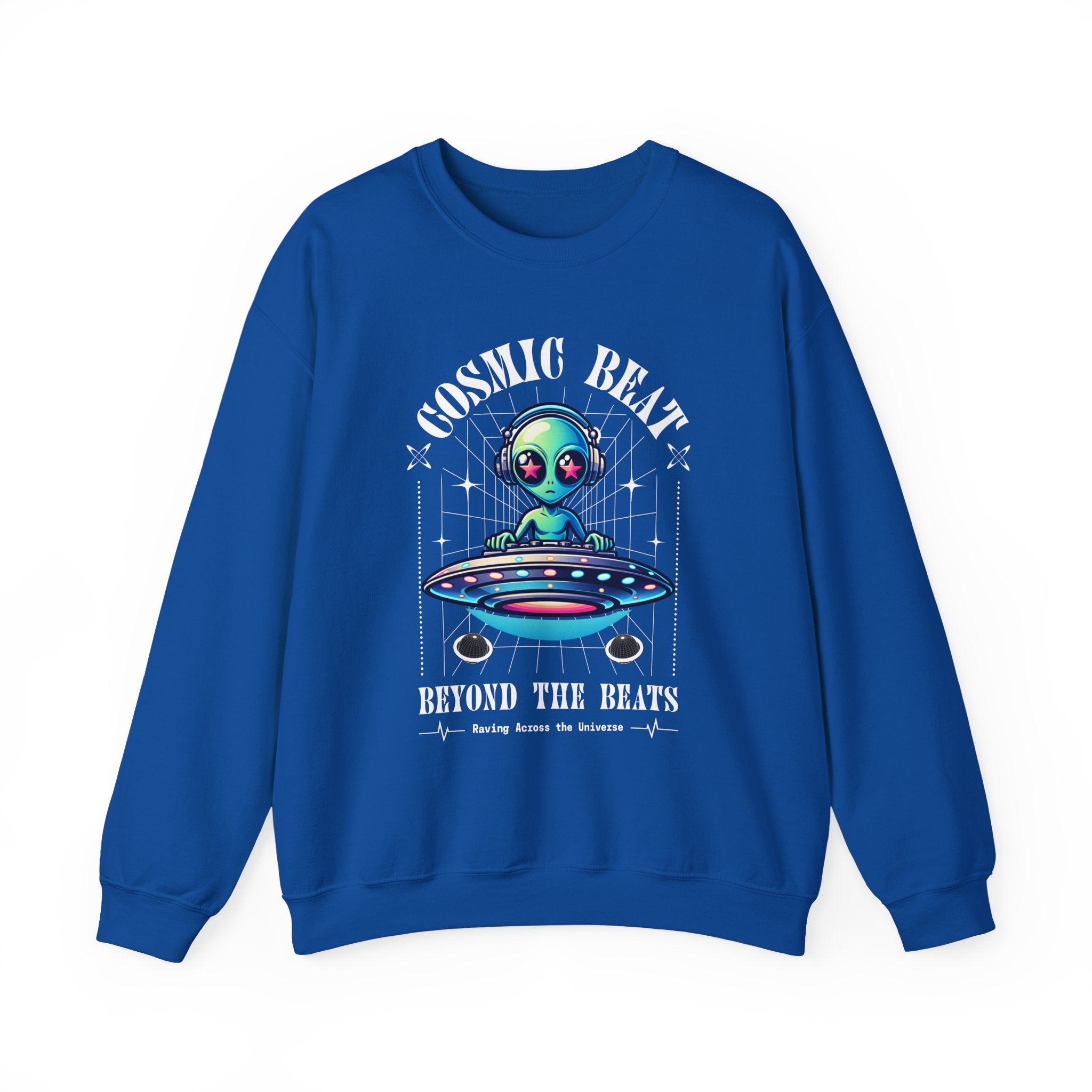 Cosmic Beat Alien Sweatshirt - Shirt Cave