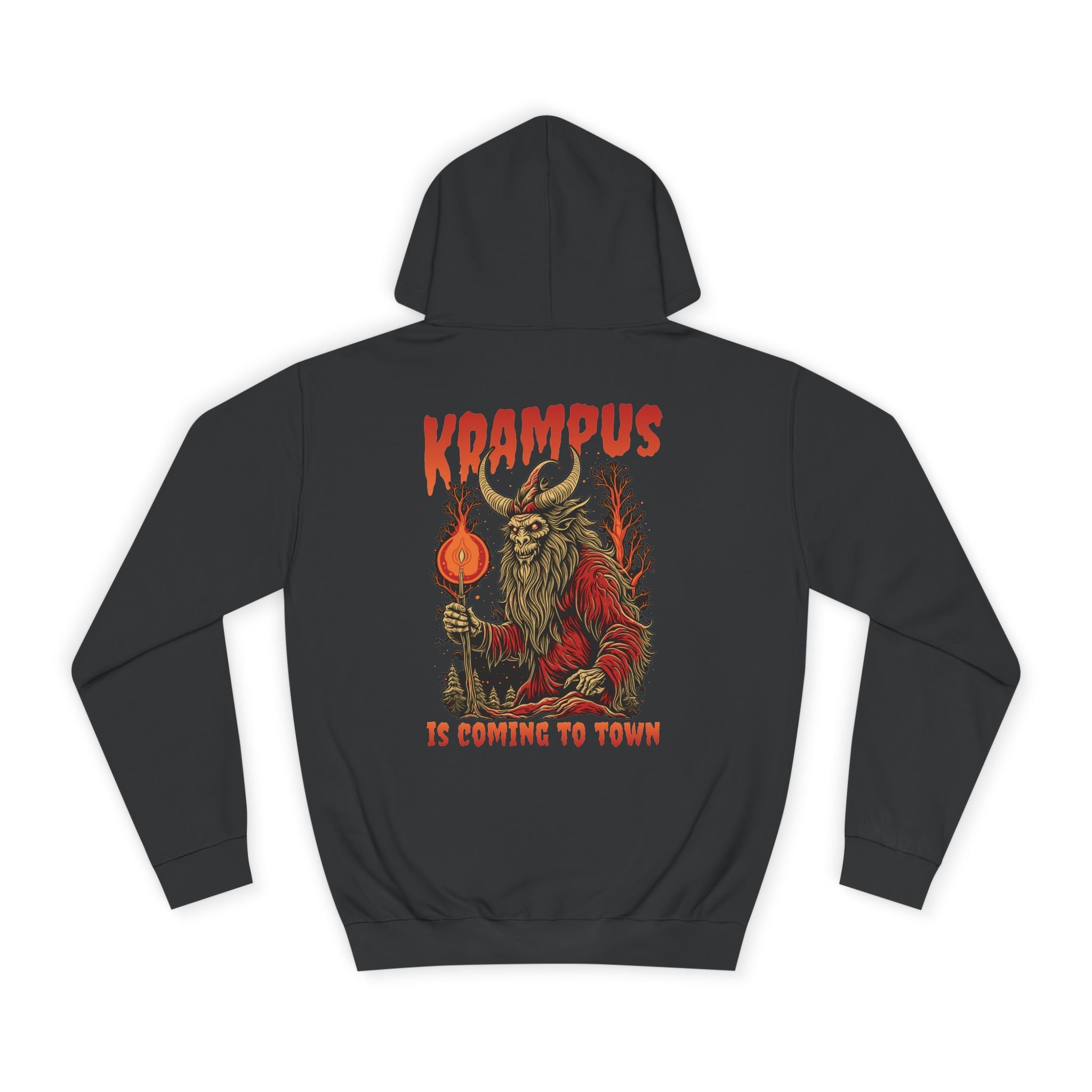 Krampus Is Coming To Town Hoodie - Shirt Cave