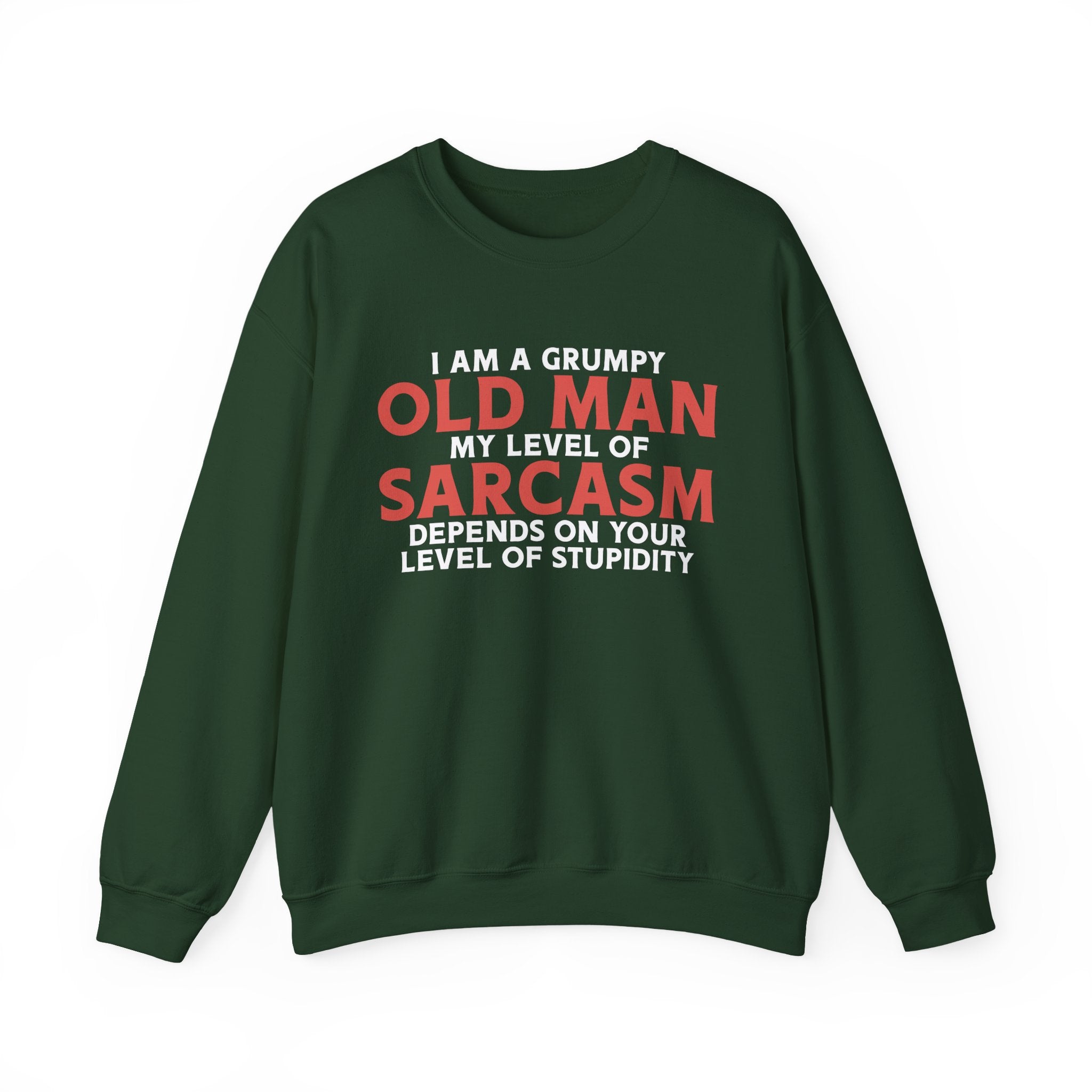 Grumpy Old Man Sweatshirt - Shirt Cave