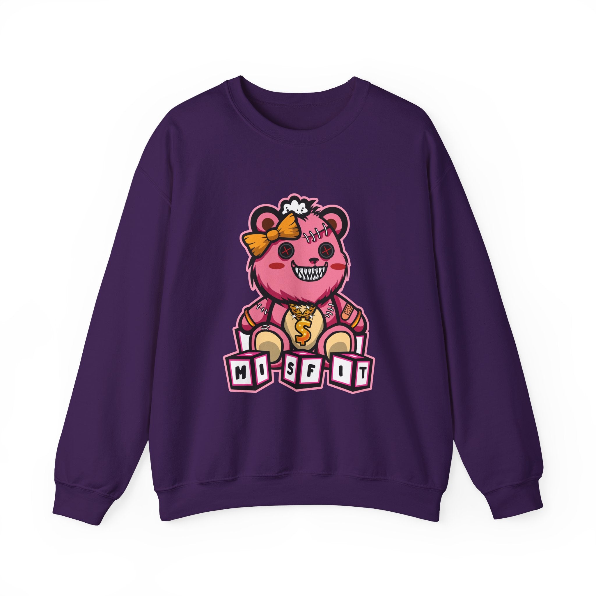Misfit Bear Sweatshirt - Shirt Cave