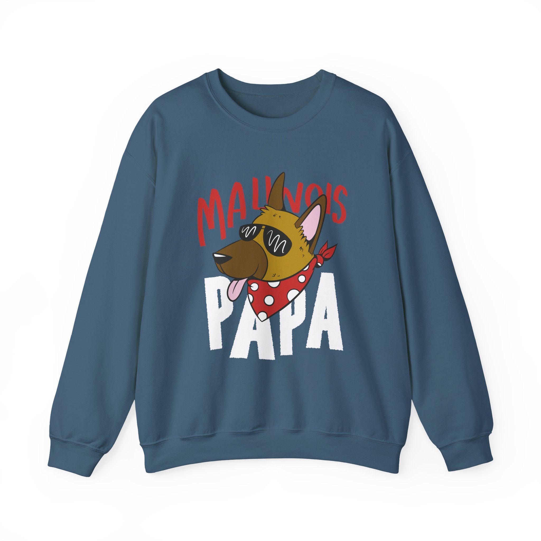Malinois Papa Sweatshirt - Shirt Cave
