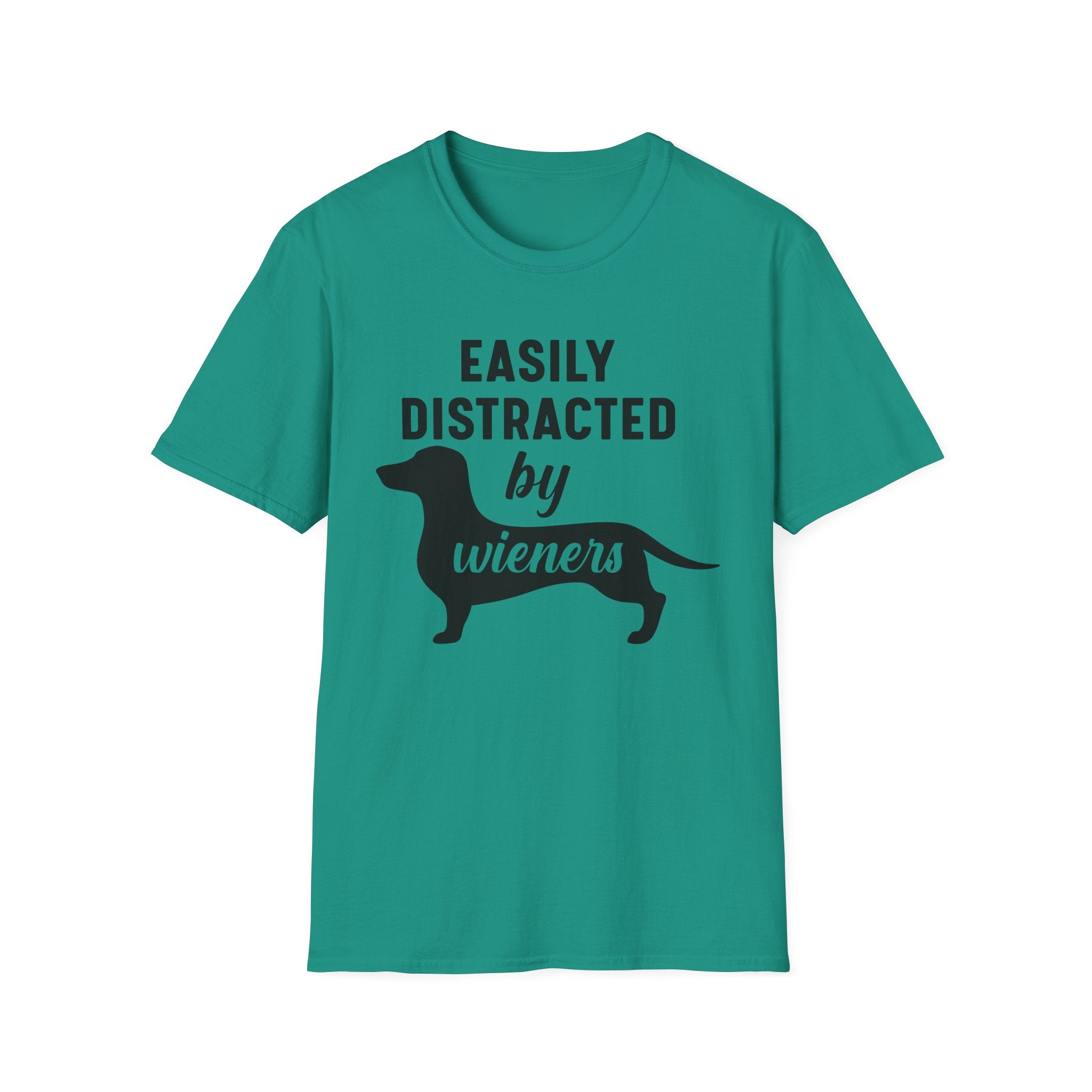 Easily Distracted By Wieners T-Shirt - Shirt Cave