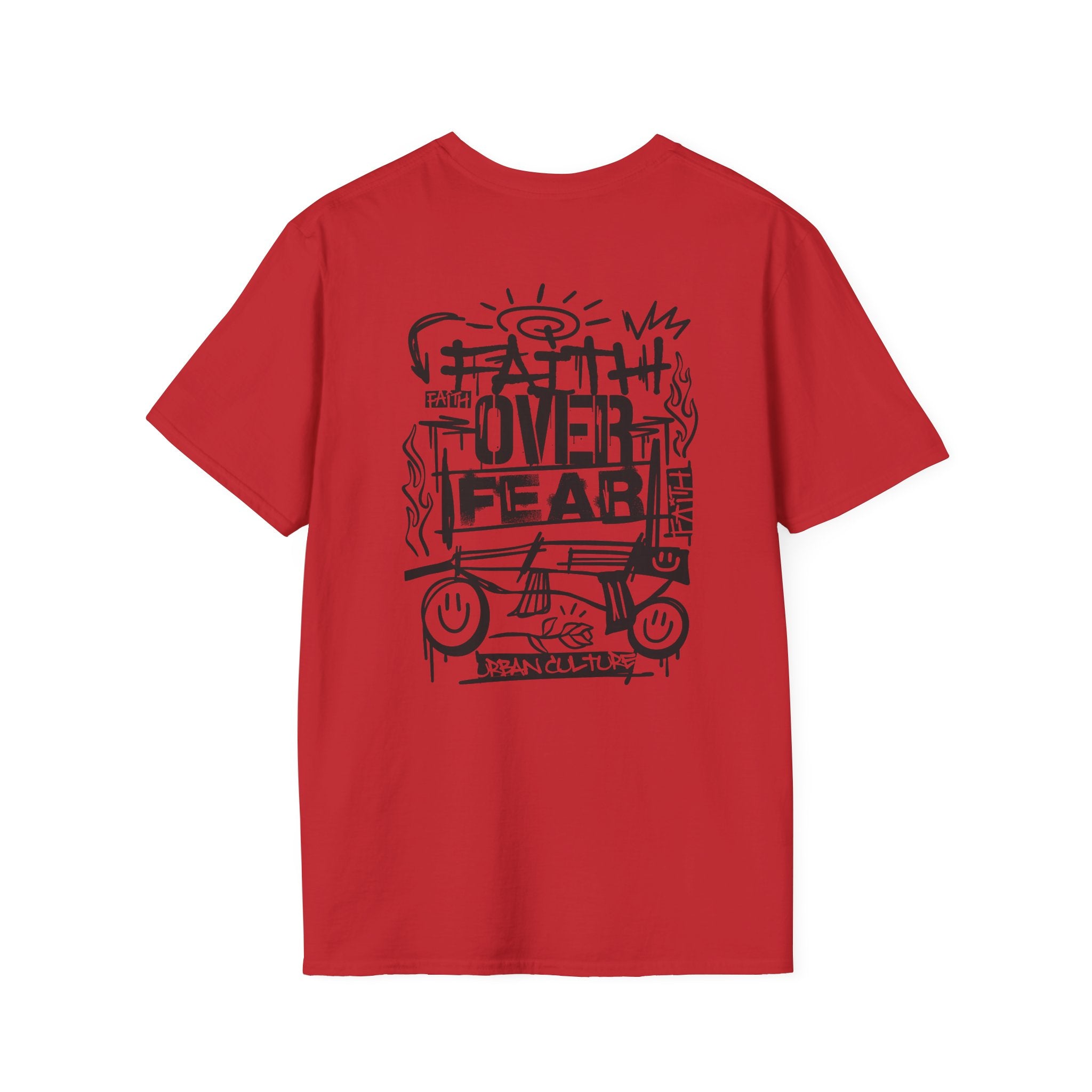 Faith Over Fear T-Shirt - Shirt Cave