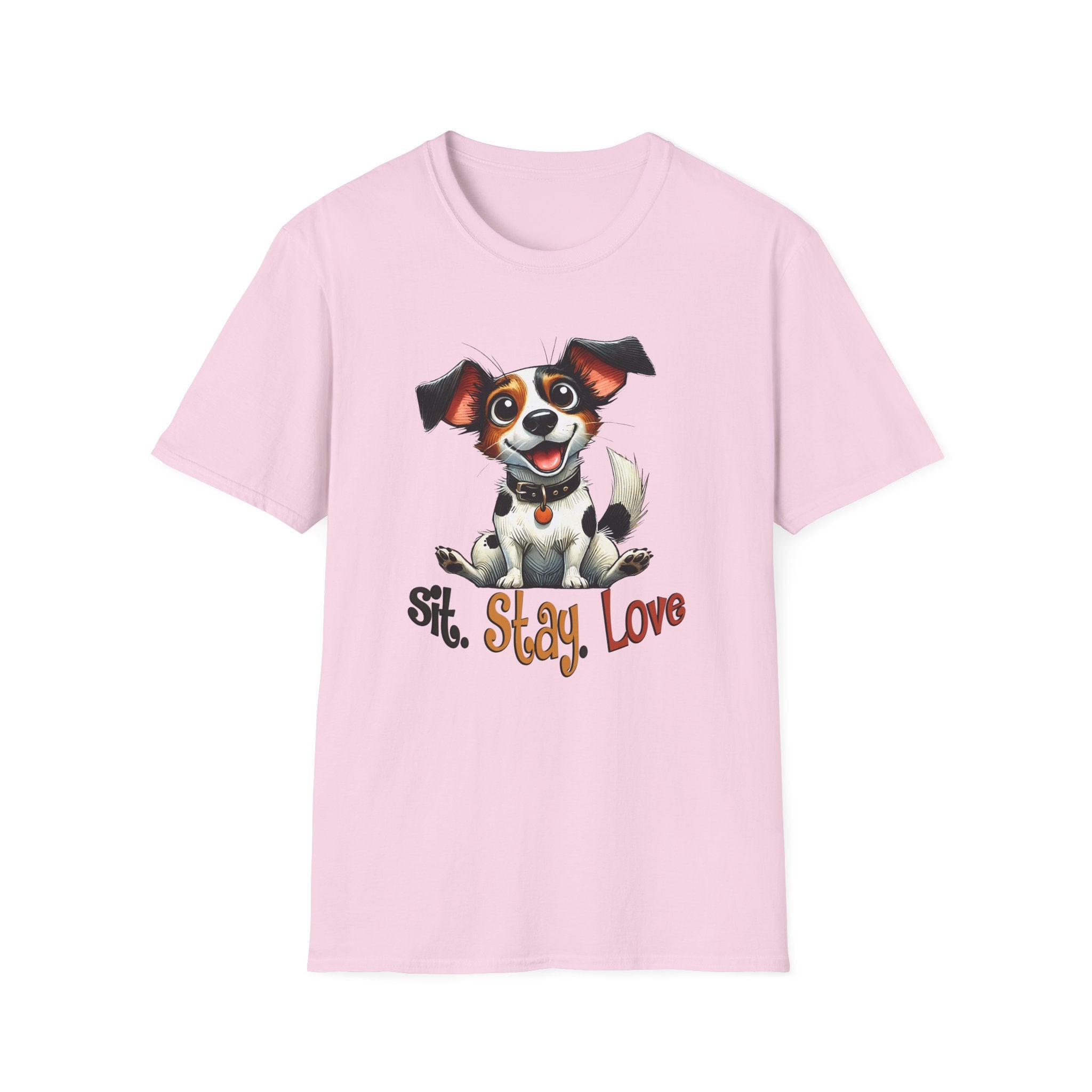 Sit. Stay. Love T-Shirt - Shirt Cave
