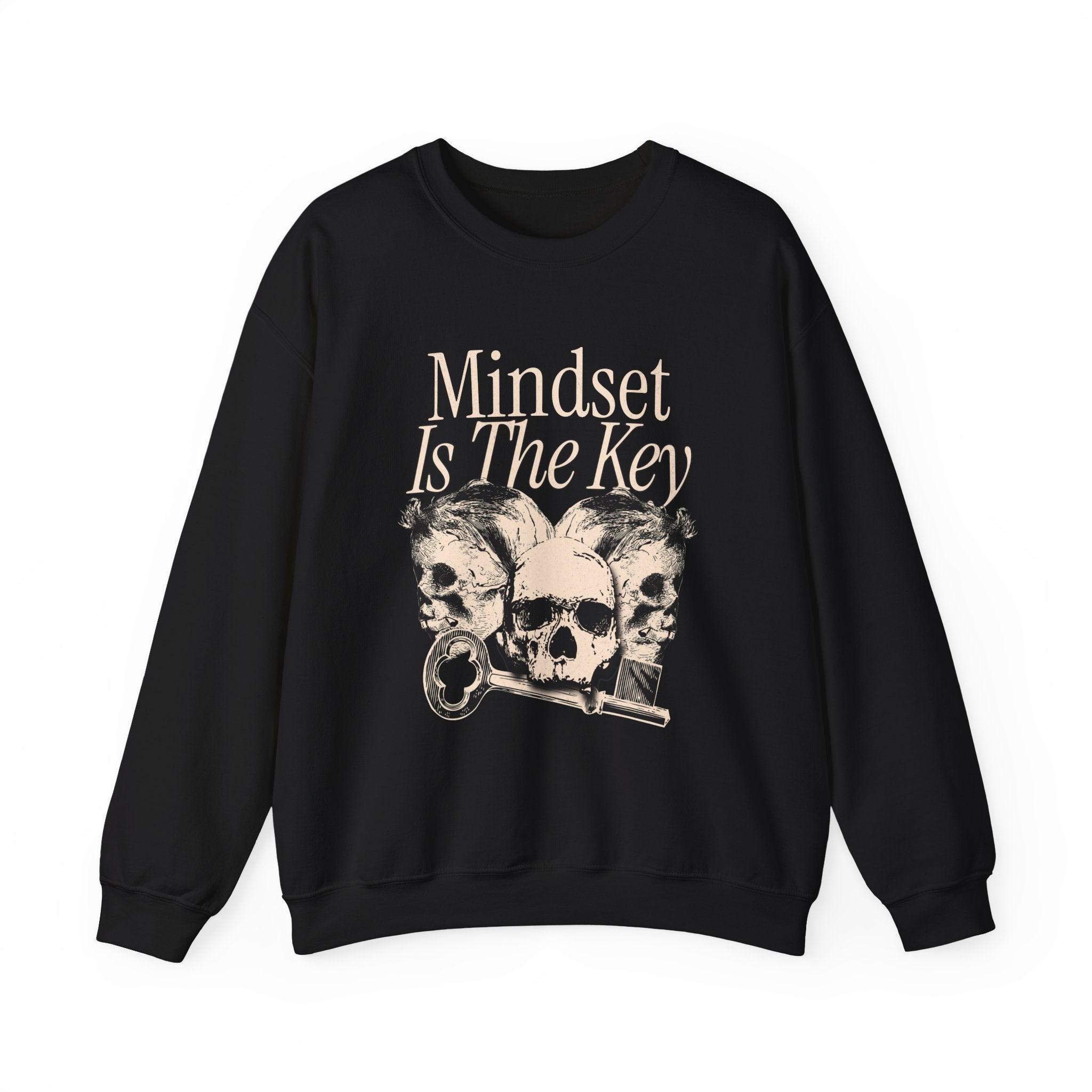 Mindset Is The Key Sweatshirt - Shirt Cave